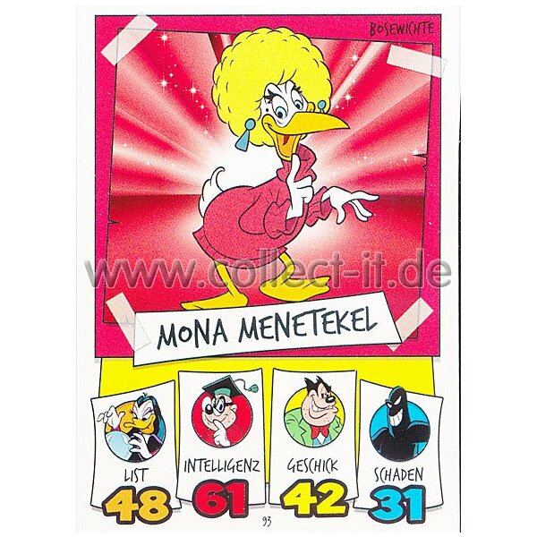 DS-093 - Mona Menetekel - Topps Disney Duck Stars