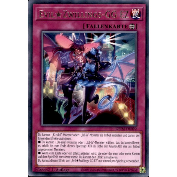 GEIM-DE022 - Evil Zwillings-GG EZ - Rare