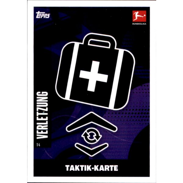 T4 - Verletzung - Taktik Karte - 2020/2021