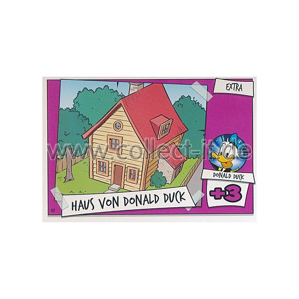 DS-112 - Haus von Donald Duck - Topps Disney Duck Stars