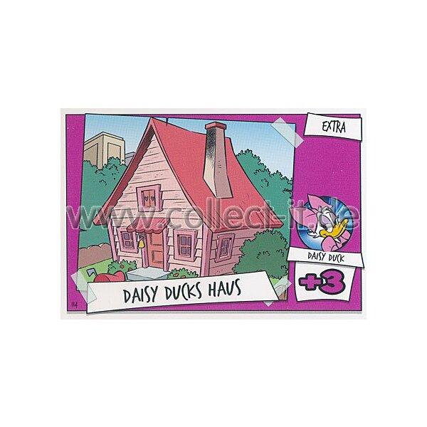 DS-114 - Daisy Ducks Haus - Topps Disney Duck Stars