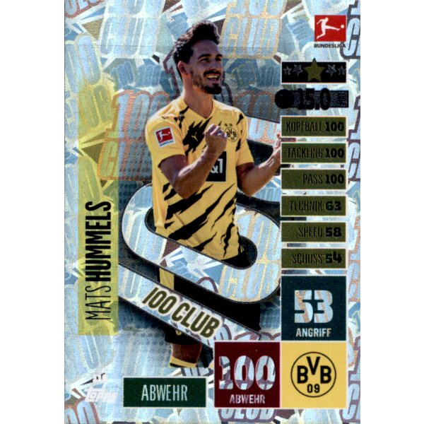 116 - Mats Hummels - Club 100 - 2020/2021