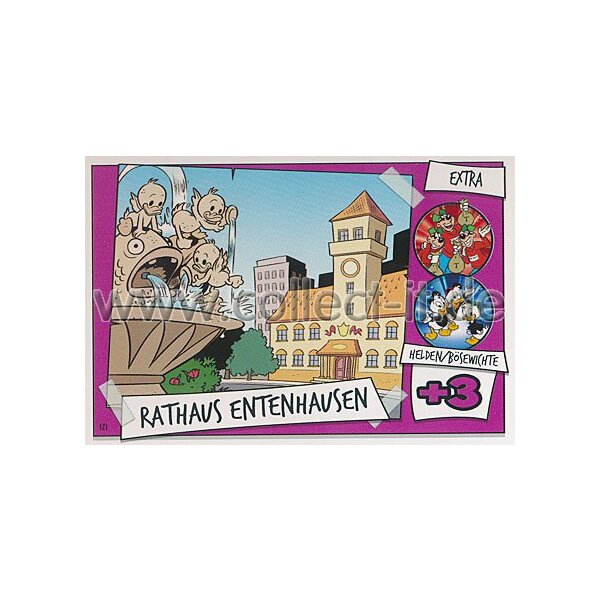 DS-121 - Rathaus Entenhausen - Topps Disney Duck Stars