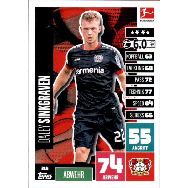 215 - Daley Sinkgraven  - 2020/2021