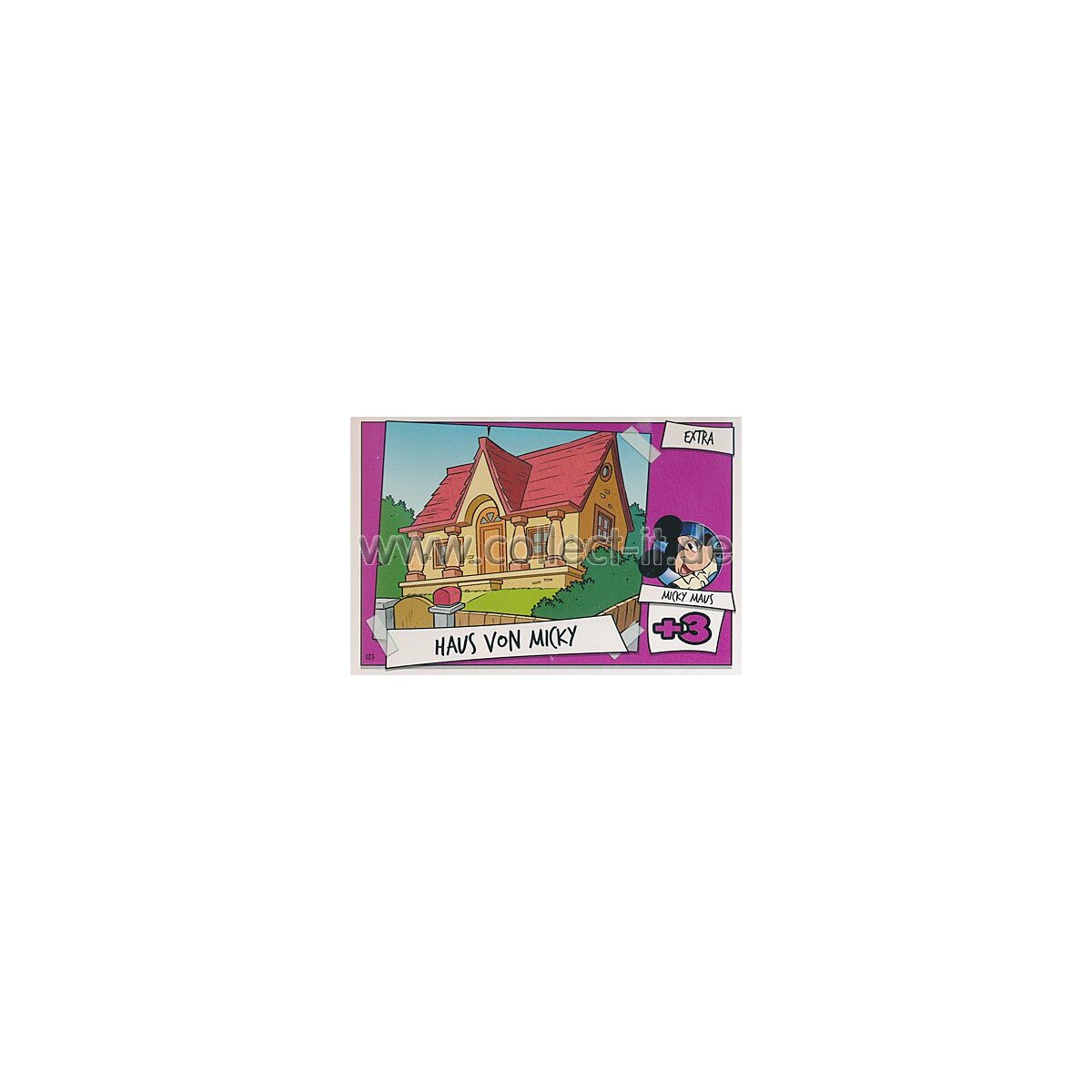 DS-127 - Micky Maus? Haus - Topps Disney Duck Stars, 0,49