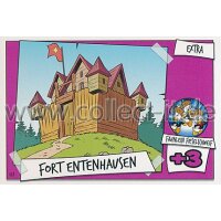 DS-128 - Fort Entenhausen - Topps Disney Duck Stars