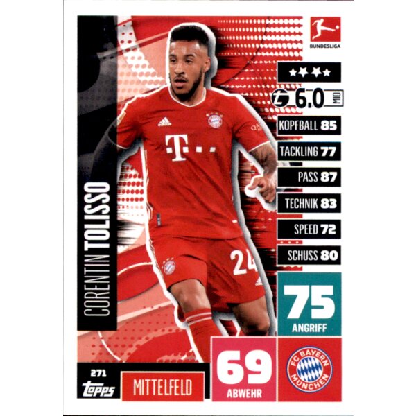 271 - Corentin Tolisso  - 2020/2021