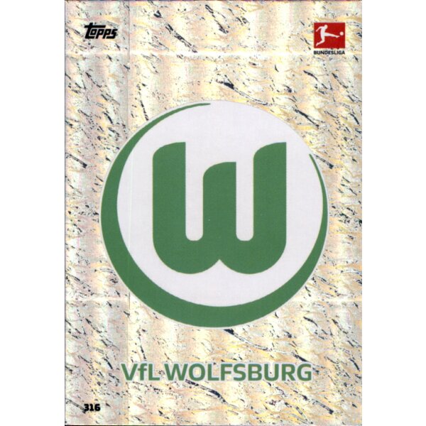 316 - Clubkarte - VfL Wolfsburg - 2020/2021