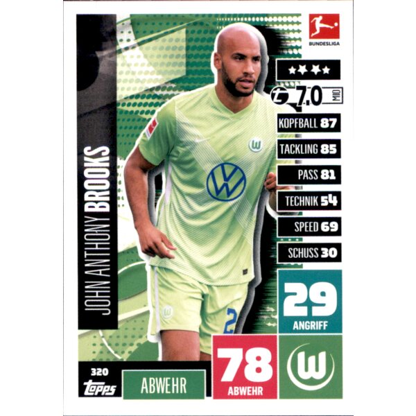 320 - John Anthony Brooks  - 2020/2021