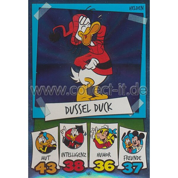 DS-148 - Dussel Duck - Foil - Topps Disney Duck Stars