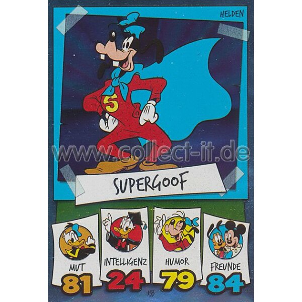 DS-153 - Supergoof - Foil - Topps Disney Duck Stars