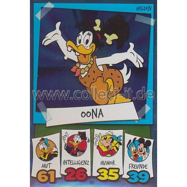 DS-157 - Oona - Foil - Topps Disney Duck Stars