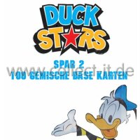 Disney Duck Stars - Spar 2 - 100 gemischte Base Karten