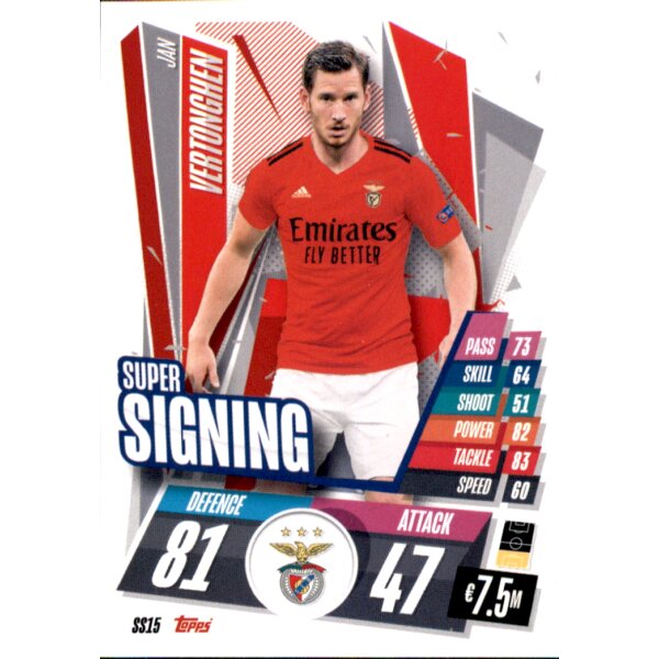 SS15 - Jan Vertonghen - Super Signing - 2020/2021