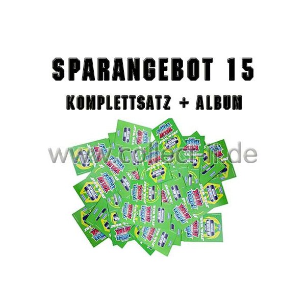 FA2 - Spar 15 - Komplettsatz ALLE 240 Karten+Sammelalbum - Star Wars Force Attax - Serie 2