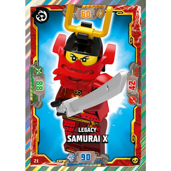 21 - Legacy Samurai X - Helden Karte - Serie 6