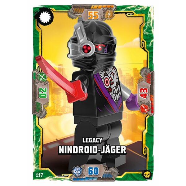 117 - Legacy Nindroid-Jäger - Schurken Karte - Serie 6