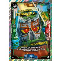 145 - Mega Kreatur Steingolem 2 - Mega Karte - Serie 6