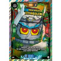 146 - Mega Kreatur Steingolem 3 - Mega Karte - Serie 6