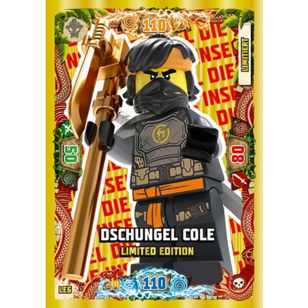 LE06 - Dschungel Cole - Limitierte Karte - Serie 6