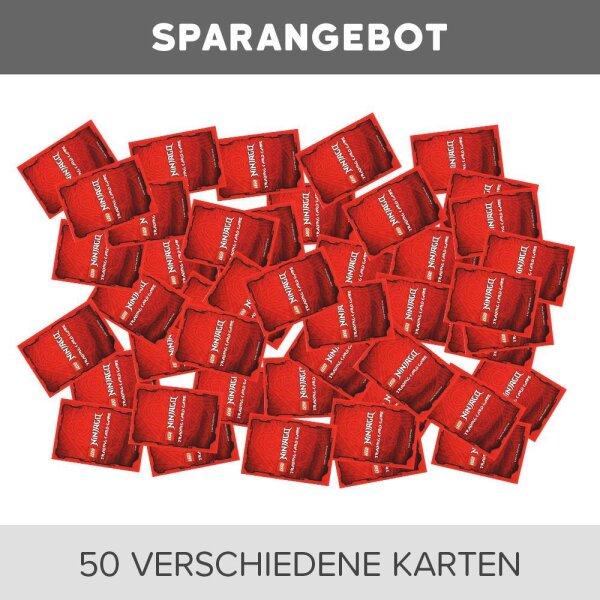 LEGO Ninjago - Serie 6 Trading Cards - 50 verschiedene Base Karten - Deutsch