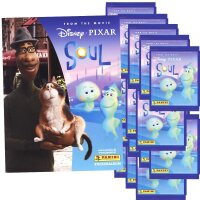 Disney Soul Movie - Sammelsticker - 1 Album + 20 Tüten