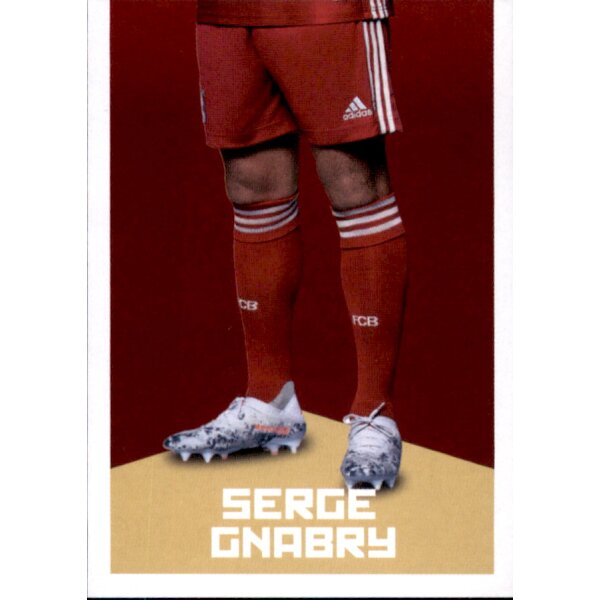 Sticker 109 - Serge Gnabry - Panini FC Bayern München 2020/21