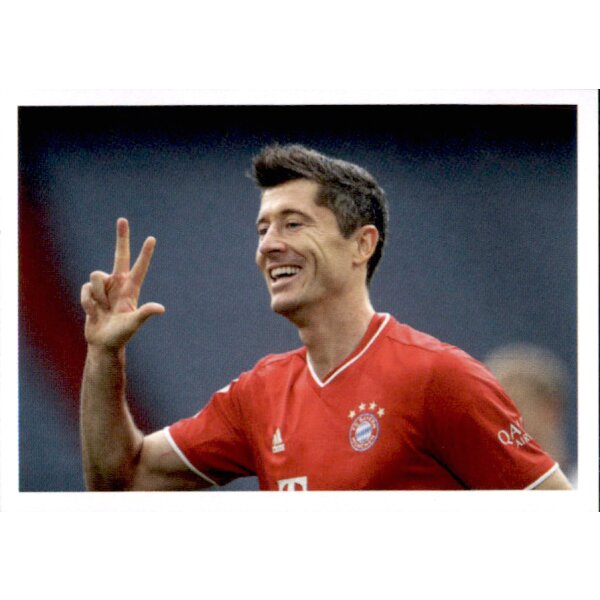 Sticker 111 - Robert Lewandowski - Panini FC Bayern München 2020/21,