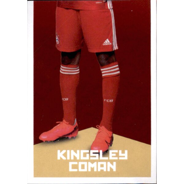Sticker 151 - Kingsley Coman - Panini FC Bayern München 2020/21