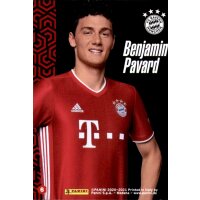 Karte 6 - Benjamin Pavard - Panini FC Bayern München...