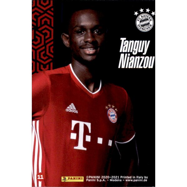 Karte 11 - Tanguy Niandou - Panini FC Bayern München 2020/21