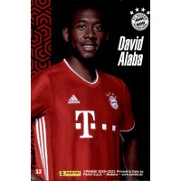 Karte 12 - David Alaba - Panini FC Bayern München...