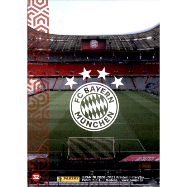 Karte 32 - Allianz Arena - Panini FC Bayern München 2020/21