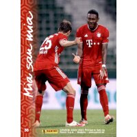 Karte 36 - Jubel - Panini FC Bayern München 2020/21