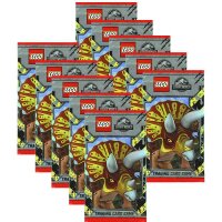 LEGO Jurassic World Trading Cards - 10 Booster