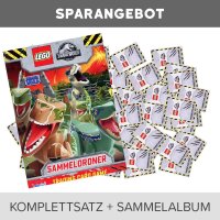 LEGO Jurassic World Trading Cards - Komplettsatz...