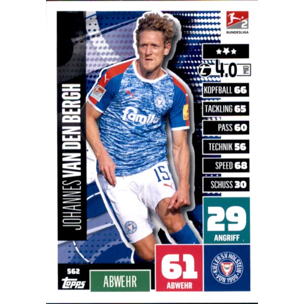 562 - Johannes van den Bergh - 2. Bundesliga  - 2020/2021