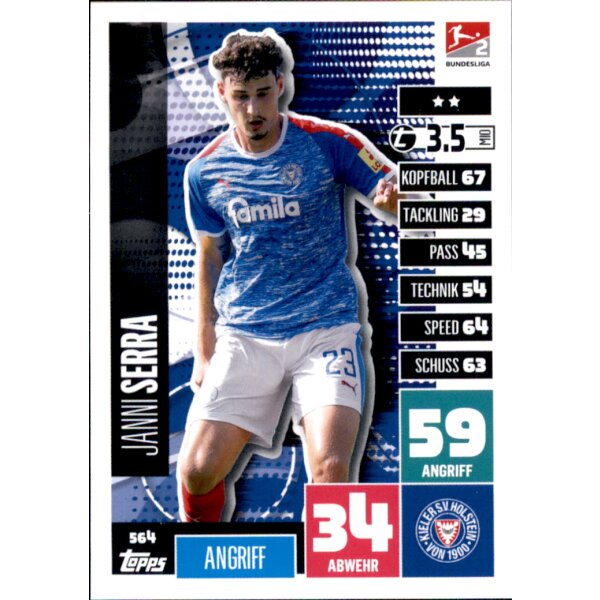 564 - Janni Serra - 2. Bundesliga  - 2020/2021