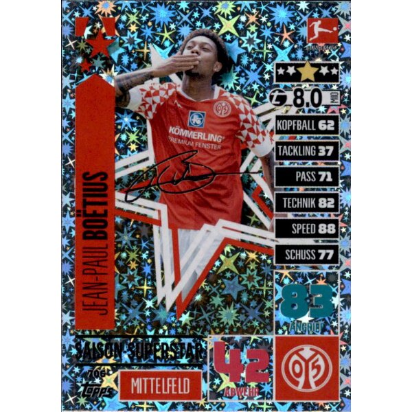 706 - Jean-Paul Boetius - Superstar - 2020/2021