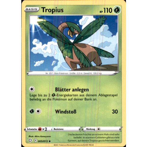 5/072 - Tropius - Glänzendes Schicksal