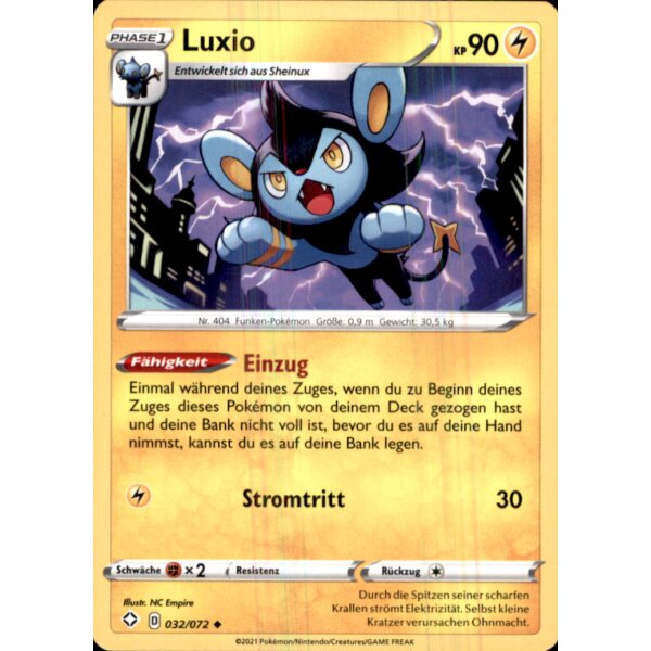 32/072 - Luxio - Glänzendes Schicksal