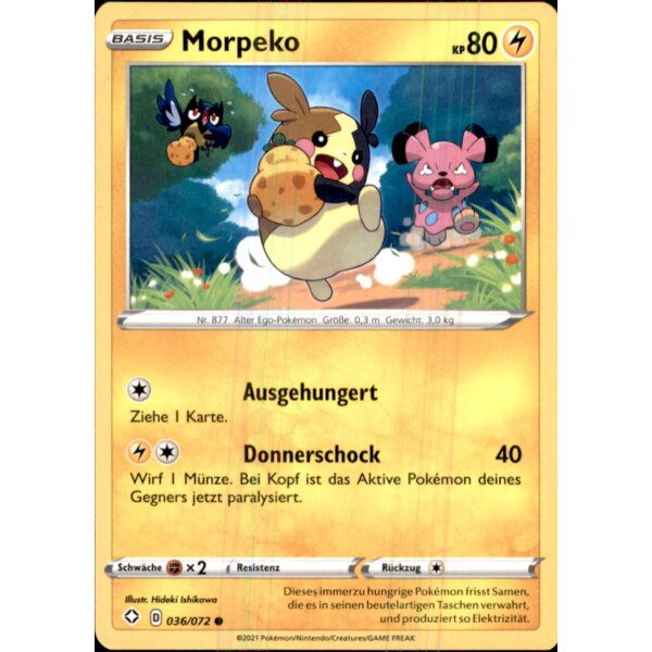 36/072 - Morpeko - Glänzendes Schicksal