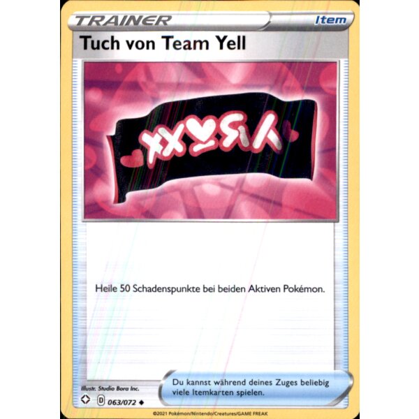 63/072 - Tuch von Team Yell - Glänzendes Schicksal