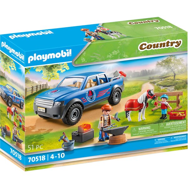 Playmobil Country 70518 - Mobiler Hufschmied