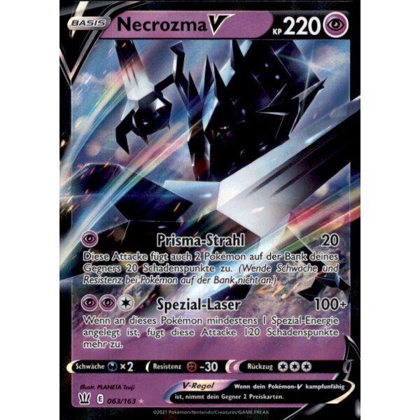 063/163 - Necrozma V - Holofoil Rare