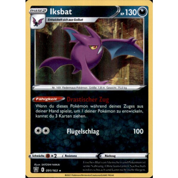 091/163 - Iksbat - Holofoil Rare