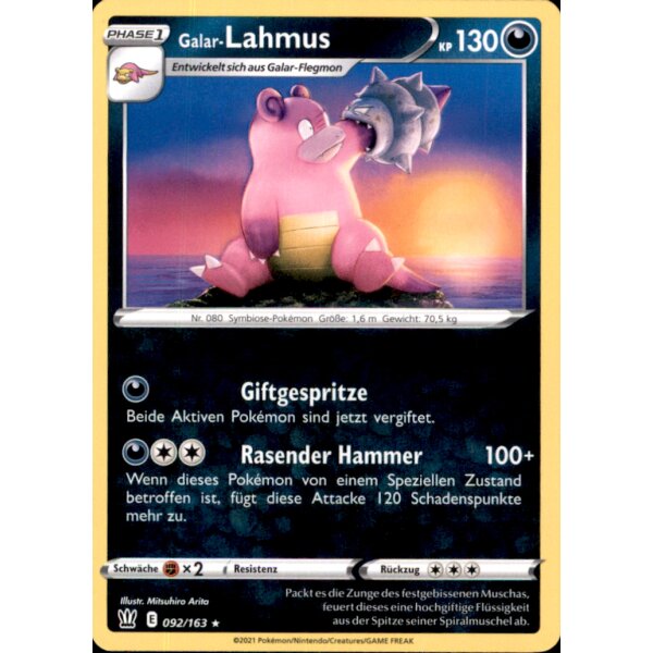 092/163 - Galar-Lahmus - Rare