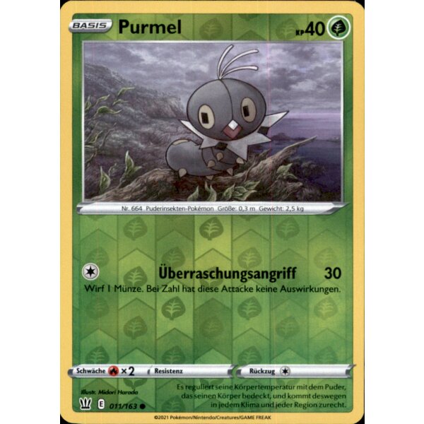 011/163 - Purmel - Reverse Holo