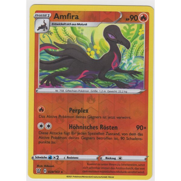 028/163 - Amfira - Reverse Holo