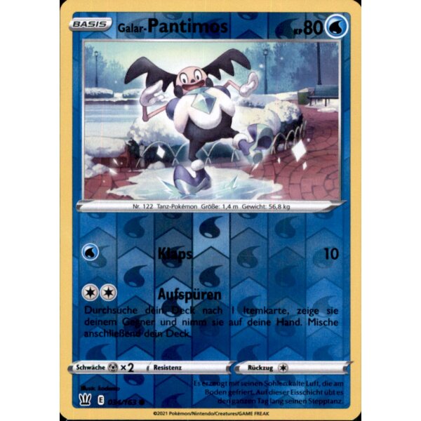 034/163 - Galar-Pantimos - Reverse Holo